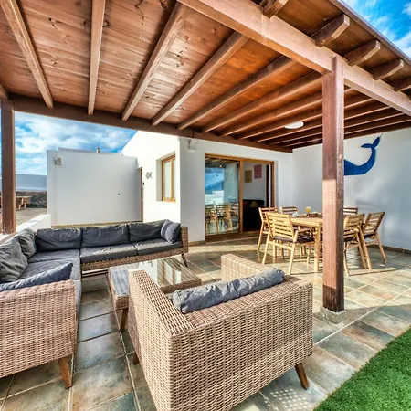 Tatil Evi Casa Iria - Private Pool And Bbq By Lanzarote Playa Blanca